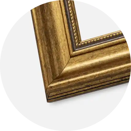 Disponibil imediat Rama Rococo Auriu 30x30 cm