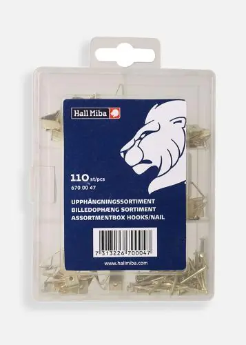 Livrare rapidă Accesorii pentru agățat tablouri 110 părți