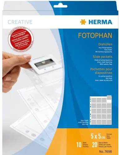 Promoție Herma Buzunare pentru diapozitiv - 10 Pagină