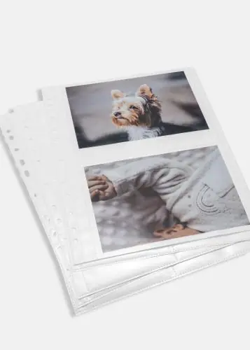 Lichidare de stoc Herma Buzunare pentru fotografii 13x18 cm Orizontal - Set de 10 Albe