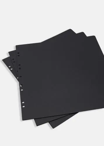 Doar azi File de album Timesaver Gigant - 10 Negre File