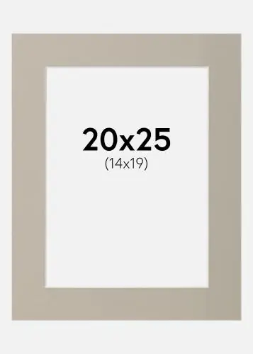 Paspartu Gri sidefat 20x25 cm (14x19) Vezi acum