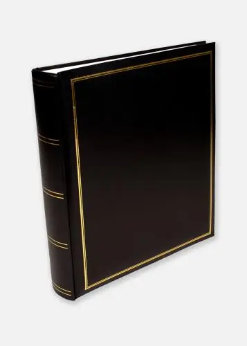 Exclusive Line Maxi Album Negru 30x33 cm (100 Albe Pagini / 50 foi) Reducere de preț