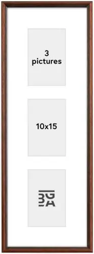 Horndal Ramă pentru colaj I Nuc - 3 Fotografii (10x15 cm) Expediere rapidă