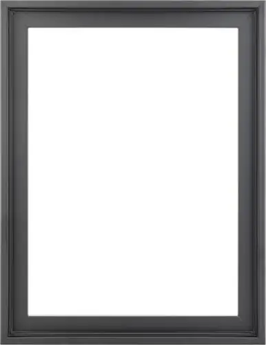 Premium Ramă pentru tablou tip canvas Knoxville Negru 45x60 cm