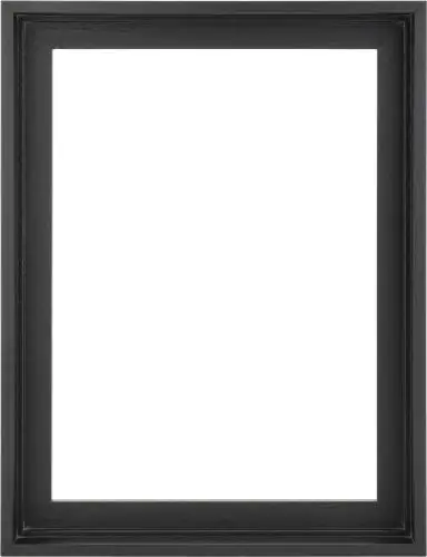 Ramă pentru tablou tip canvas Scranton 3D Negru 50x60 cm Preferatul clienților
