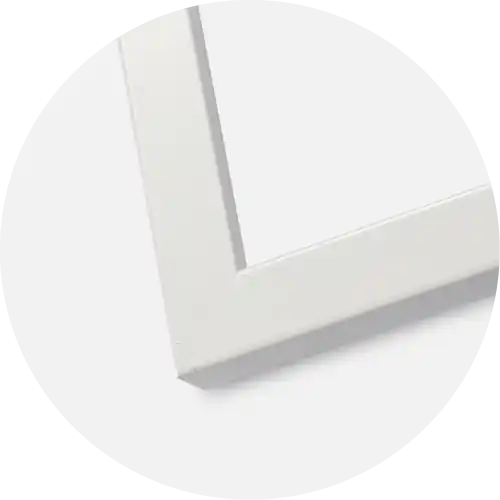 Rama White Wood Glossy 40x50 cm Nu rata