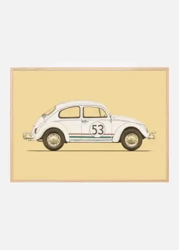 Beetle Poster (21x29.7 cm (A4)) Ofertă specială