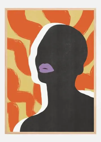 Anonymous Portrait In the Sun Poster (21x29.7 cm (A4)) Noutate