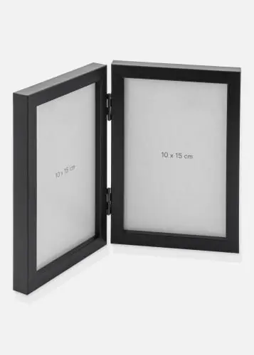Ofertă exclusivă Ramă pliabilă Negru 10x15 cm