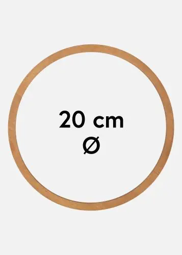Preț promoțional Rotund Rama Stejar 20 cm Ø