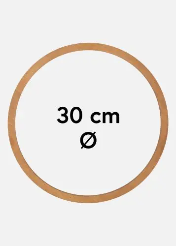 Ofertă specială Rotund Rama Stejar 30 cm Ø