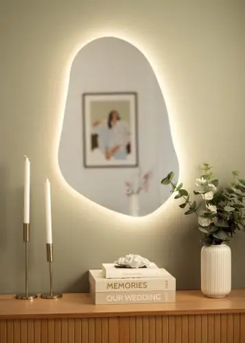 Calitate înaltă Oglindă Purity LED 50x75 cm