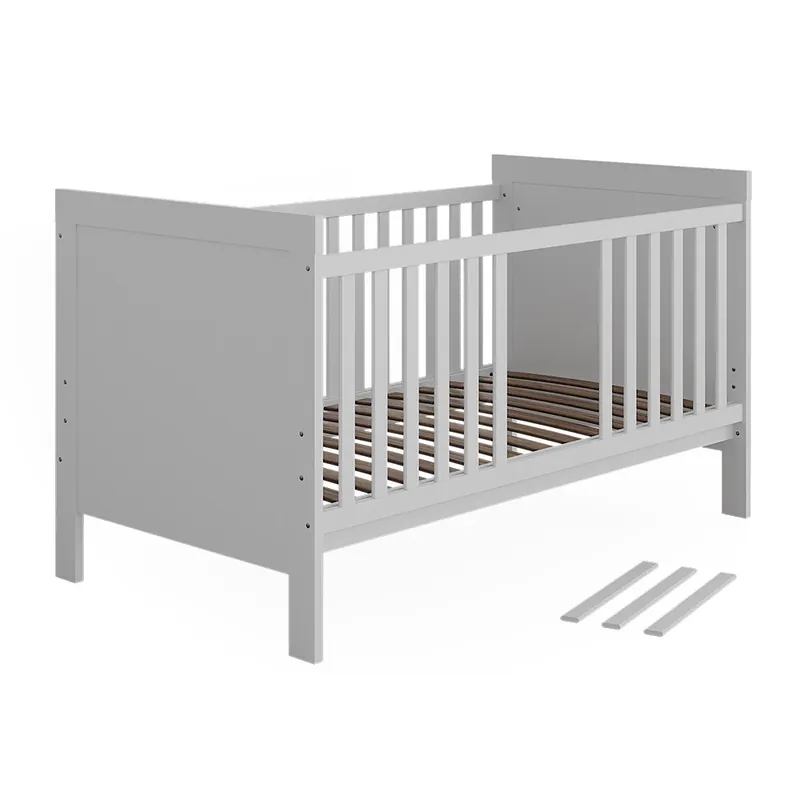 Doar azi Pat pentru copii Ajaton Alb 144.4x83 cm Vitalispa