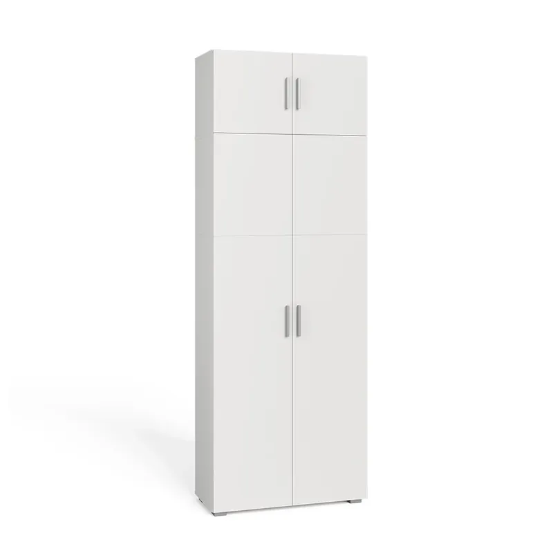 Raft de dosar Frank Alb 80x182.4 cm cu prindere pentru dulap Vicco Calitate înaltă