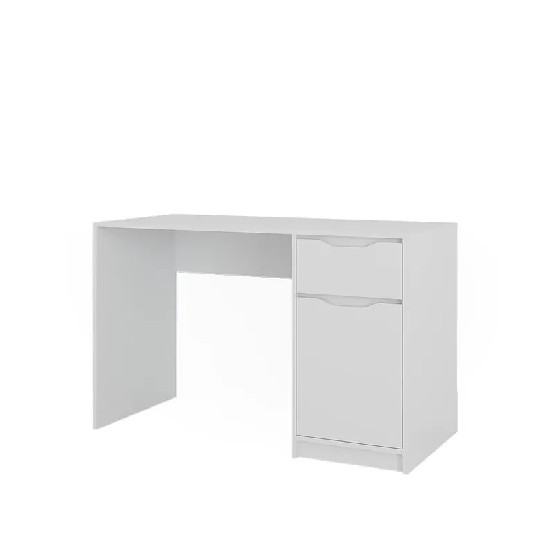Birou Ruben Alb 120 x 55 cm cu sertar Vicco Cel mai bun preț