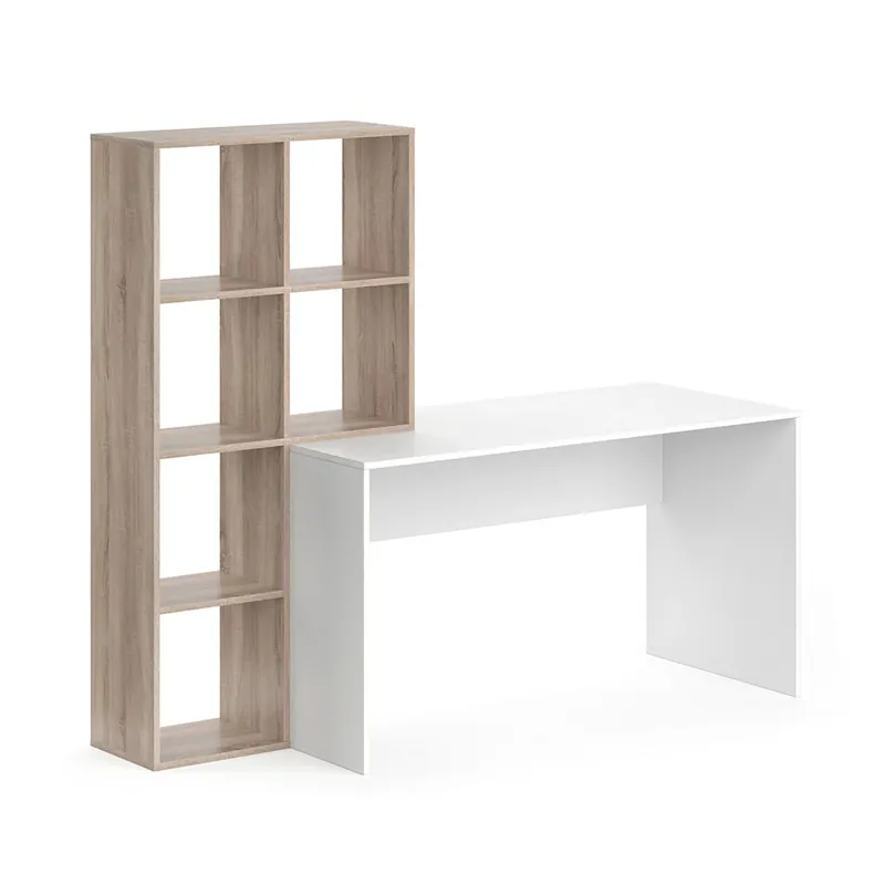 Retur gratuit Birou Mara Alb/Sonoma 166.8 x 59 cm Vicco