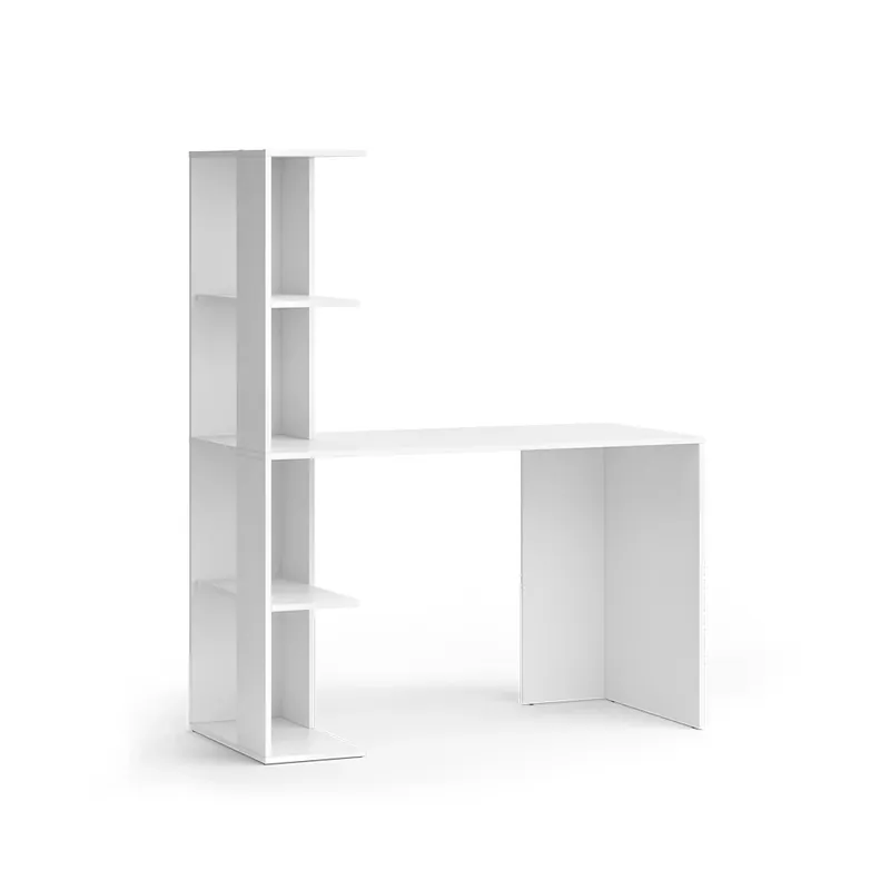 Birou Tower Alb 122.2 x 55.2 cm cu 4 compartimente Vicco Comandă acum