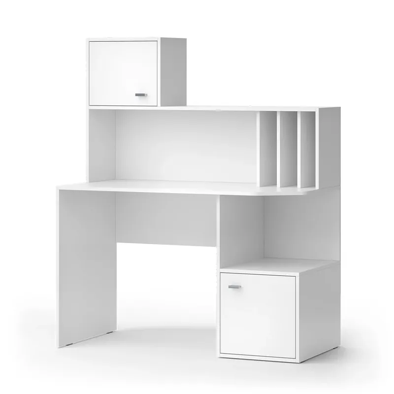 Birou Alwin Alb 115 x 55 cm cu 2 usi Vicco Discount