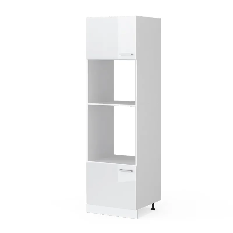 Dulap pentru cuptor cu microunde R-Line Alb lucios ridicat 60 cm Vicco Livrare expres