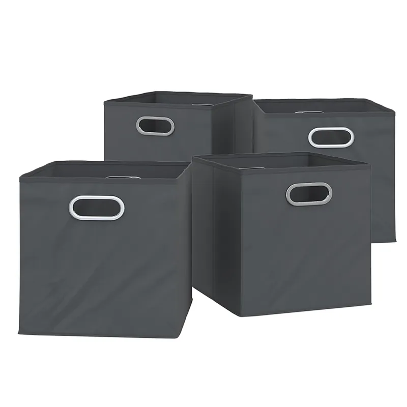 Cutie pliabilă antracit 30 x 30 cm Set de 4 Vicco Ofertă de sezon