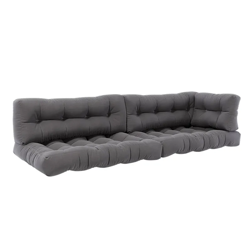 Set de perne din palet Flocken Gri 5 părți Vicco Noutate