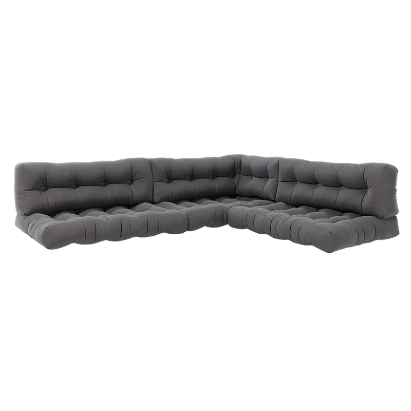 Set de perne din palet Flocken Gri 7 părți Vicco Cumpărături sigure