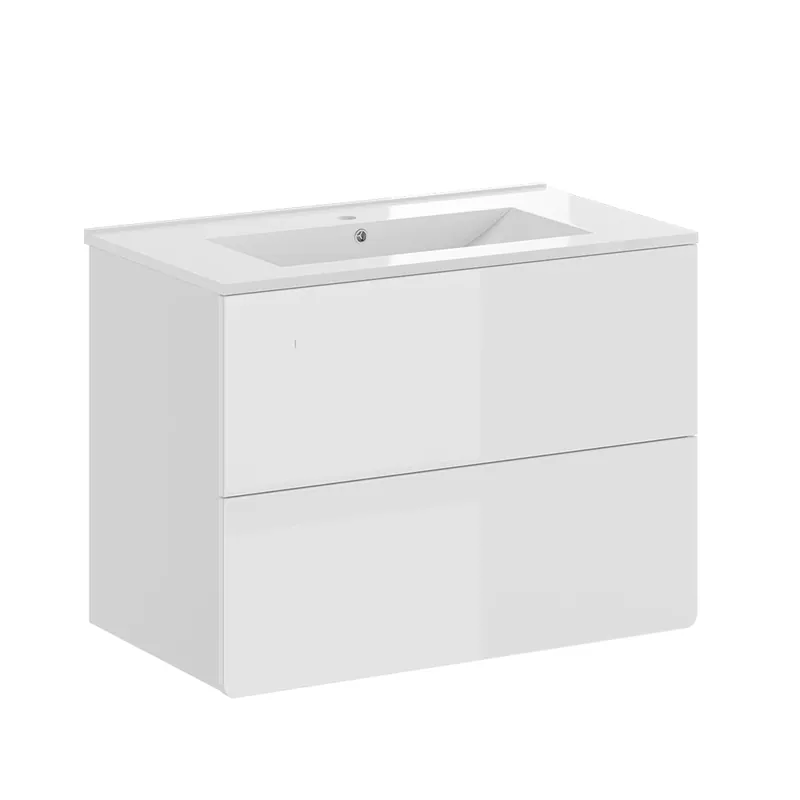 Set mobilier baie Izan Alb 2 părți Vicco Preț redus