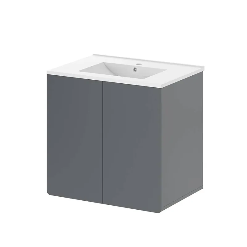 Livrare rapidă Set mobilier baie Izan Gri Vicco