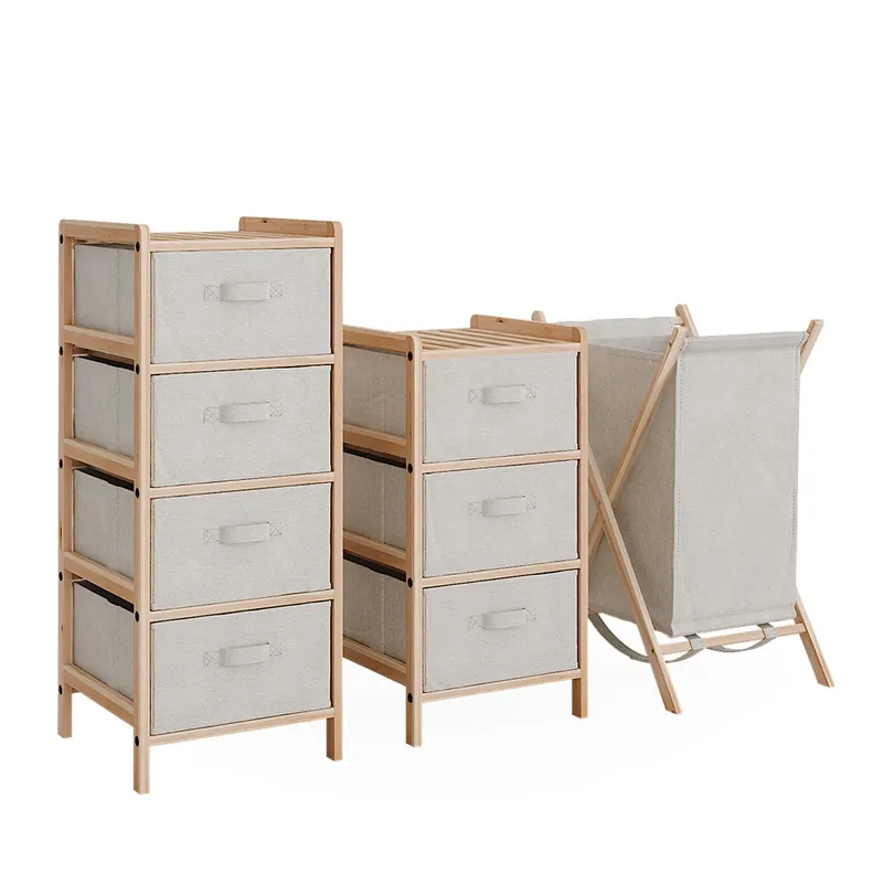 Set mobilier baie Bruno Bej 3 părți Vicco Preț promoțional