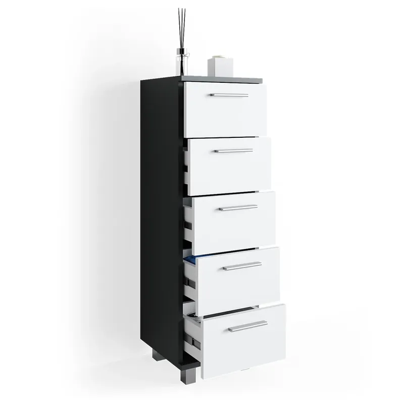 Dulap baie Ilias antracit 30x95 cm Vicco Reducere specială