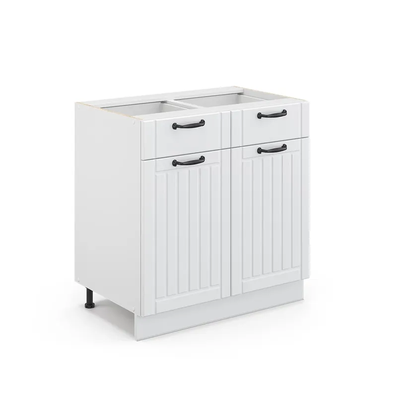 Cumpără online Dulap baie Fame-Line Casă de țară albă 80x82 cm fara blat Vicco