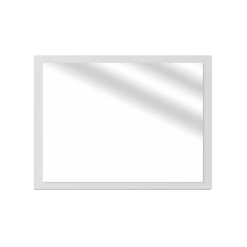 Oglindă suspendată Kiko Alb lucios/alb 45x60 cm Vicco Preferatul clienților