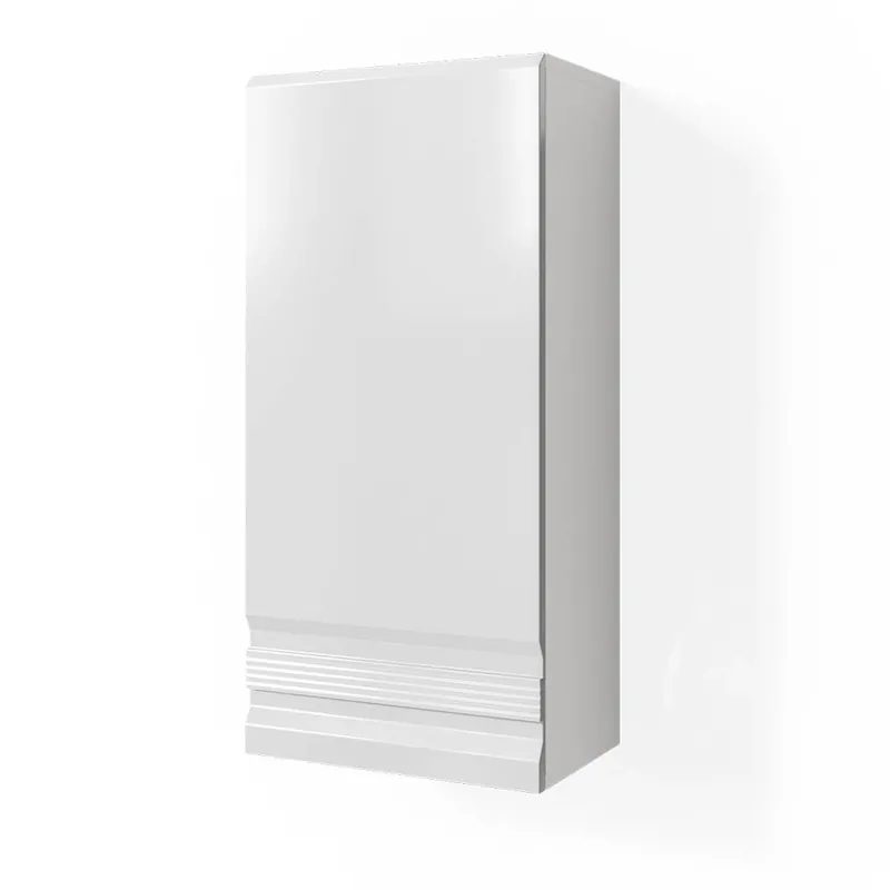 Vezi acum Dulap pentru baie Fredd Alb lucios ridicat 36.4x77 cm Vicco