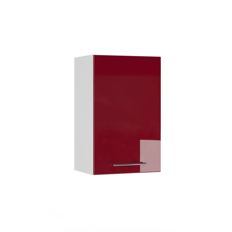 Dulap pentru baie Fame-Line Bordeaux lucios ridicat 45x72 cm Vicco Reducere de preț