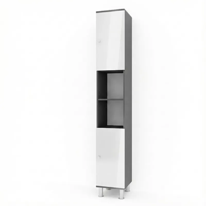 Preferatul clienților Dulap de baie Fynn antracit 30x190 cm Vicco