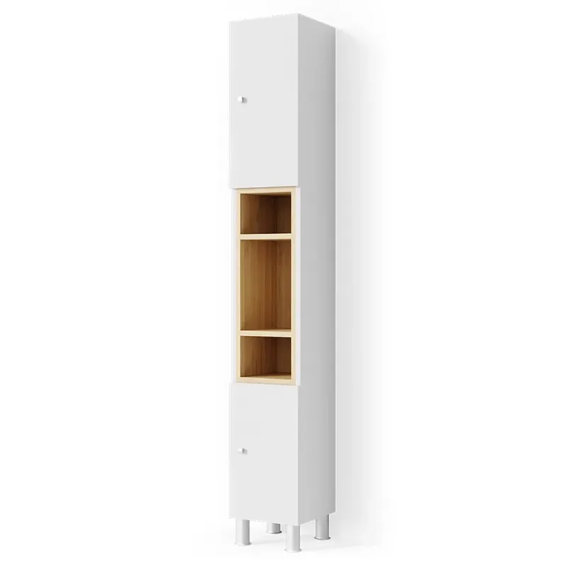 Reducere extra Dulap de baie Aquis Alb 30x190 cm Vicco