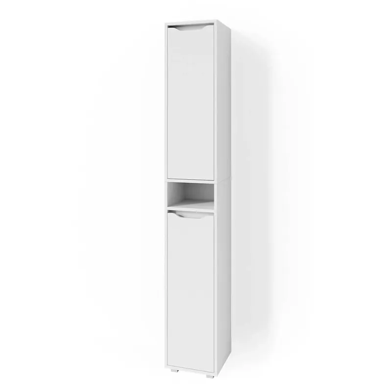 Preț promoțional Dulap de baie Ruben Alb 30x192.5 cm Vicco