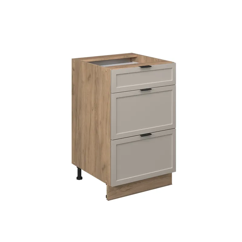 Dulap de bază de bucătărie Fame-Line GriBej 50 cm fara blat Vicco Ofertă de sezon