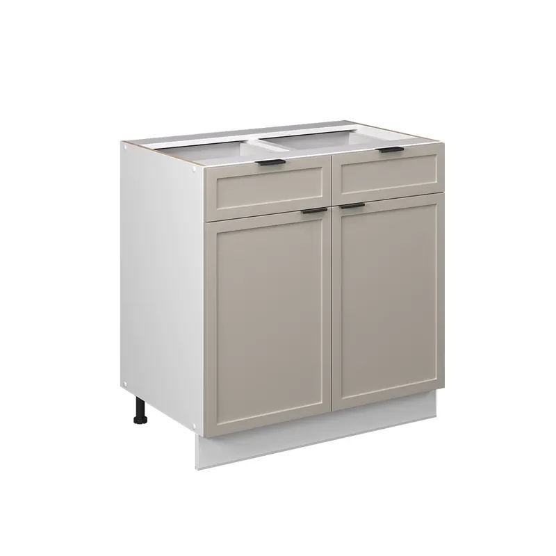 Dulap de bază de bucătărie Fame-Line GriBej 80 cm fara blat Vicco Ofertă de sezon