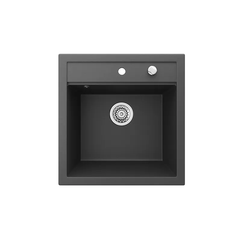 Discount Chiuveta Tesa Negru 49 x 51 cm Bergstrom