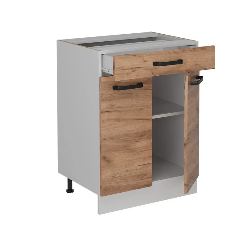 Dulap de bază de bucătărie R-Line Stejar Goldkraft 60 cm fara blat Vicco Livrare rapidă