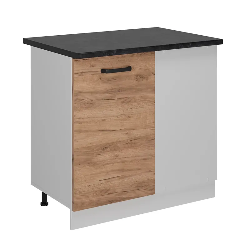 Dulap de bază de colț R-Line Stejar Goldkraft 86 cm AP Antracit Vicco Ofertă de sezon
