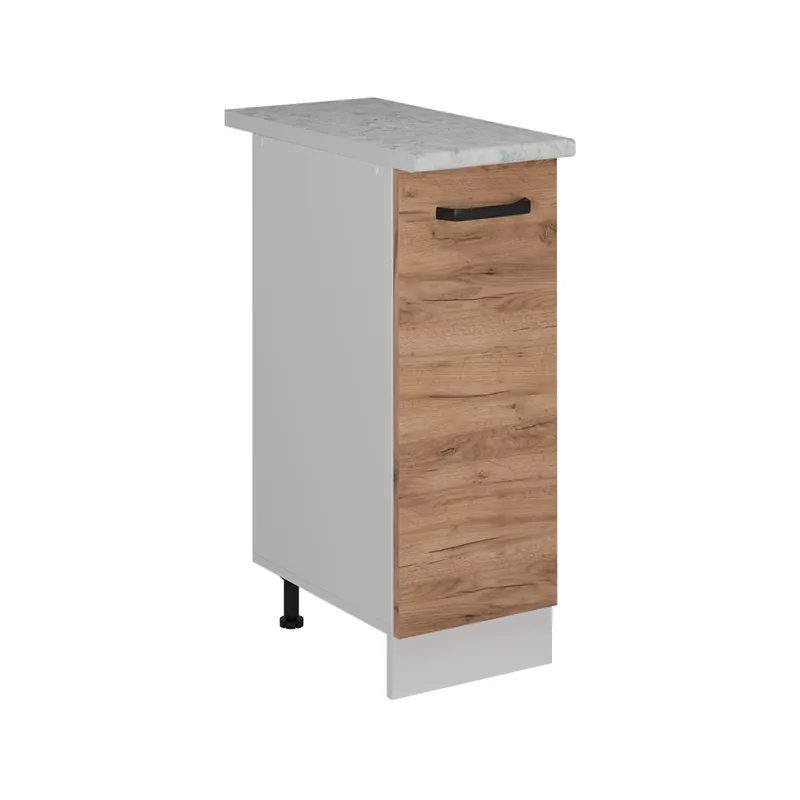 Reducere Dulap de farmacie R-Line Stejar Goldkraft 30 cm marmură AP Vicco