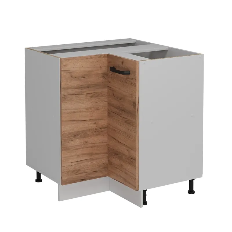 Dulap de bază de colț R-Line Stejar Goldkraft 75.6 cm fara blat Vicco Ofertă exclusivă