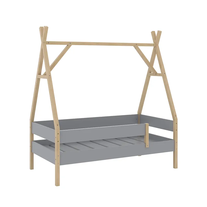 Mai ieftin Pat pentru copii Bali Gri 80x160 cm Vitalispa