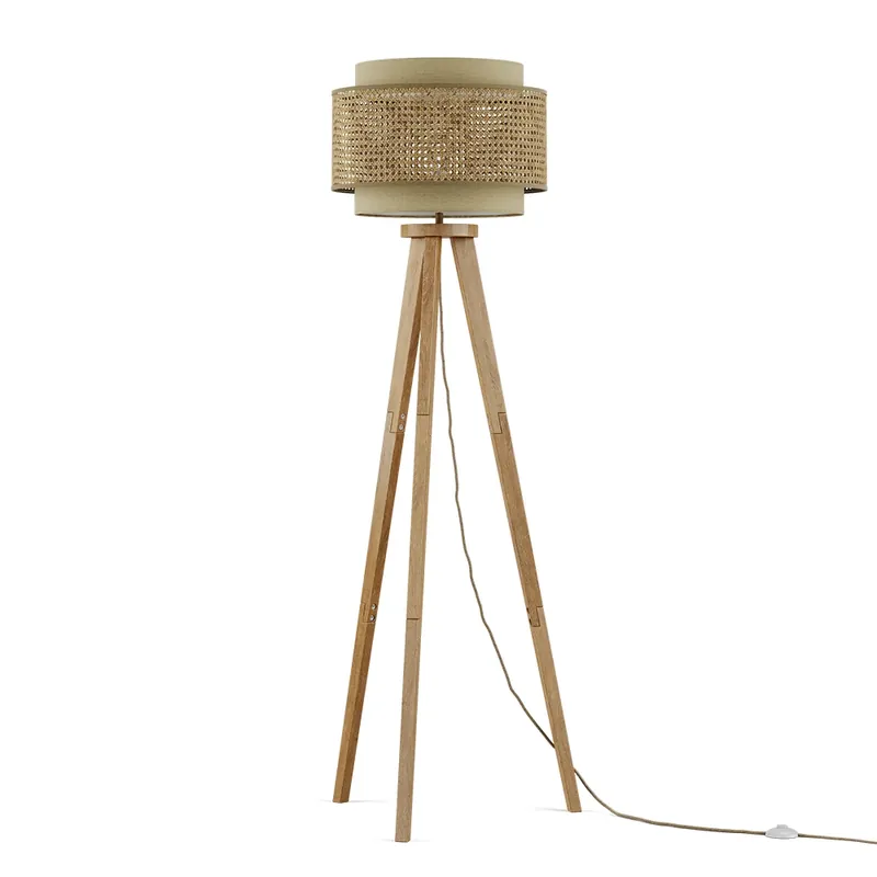 Lampa de podea Morten cremă 45x142 cm Vicco Vezi acum