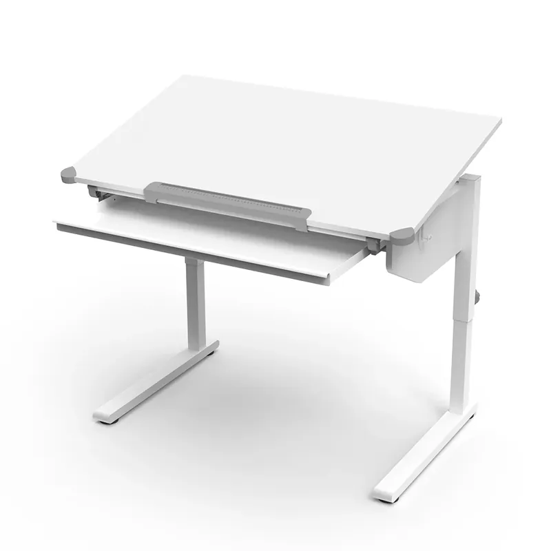 Birou pentru copii Arc Alb 108 x 68 cm reglabila in inaltime Vicco Cumpărături sigure