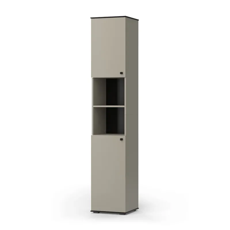 Dulap pentru baie Joli Greige 37x192 cm cu 2 uși Vicco Cumpără acum