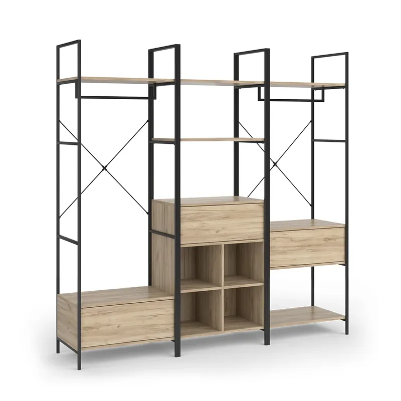 Set de dulapuri Enya Lemn 60x180 cm 3 părți Vicco Preț promoțional